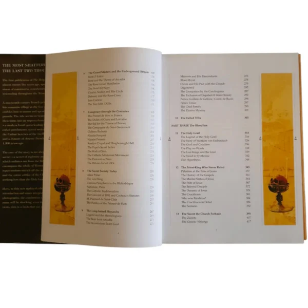 The Holy Blood and the Holy Grail - Michael Baigent, Richard Leigh, and Henry Lincoln (Large Hardcover) - Image 3