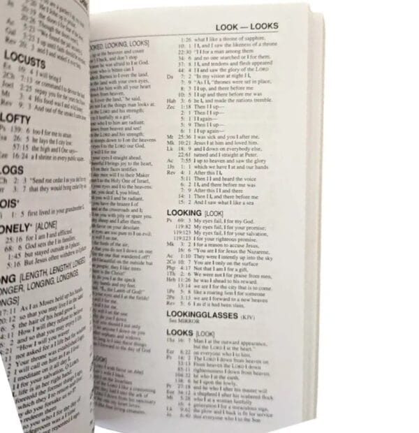 NIV Compact Concordance - John R Kohlenberger - Image 3