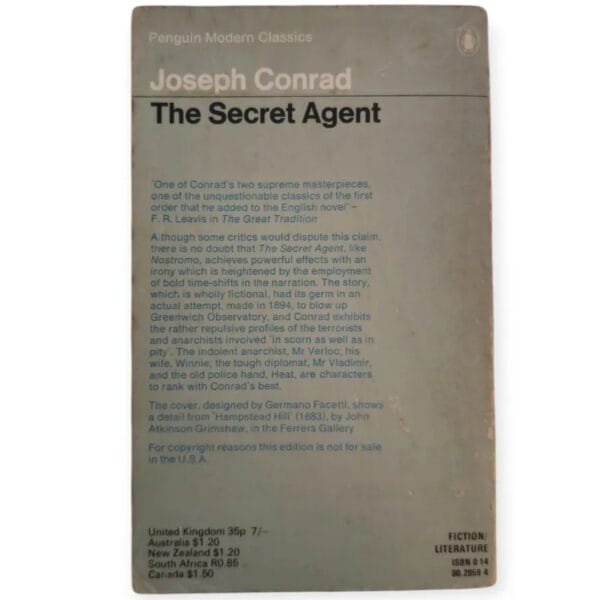 The Secret Agent - Joseph Conrad - Image 2