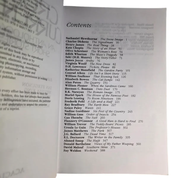 Cross Currents: An anthology of short stories: Edited by Ian Ferguson et al - Image 2