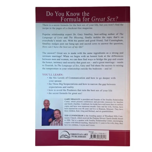 The Language of Sex: Experiencing the Beauty of Sexual Intimacy - Gary Smalley, Ted Cunningham - Image 2