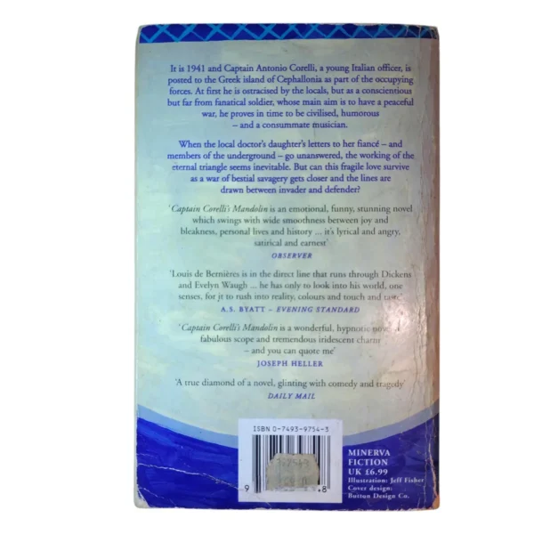 Captain Corelli's Mandolin - Louis de Bernières - Image 2