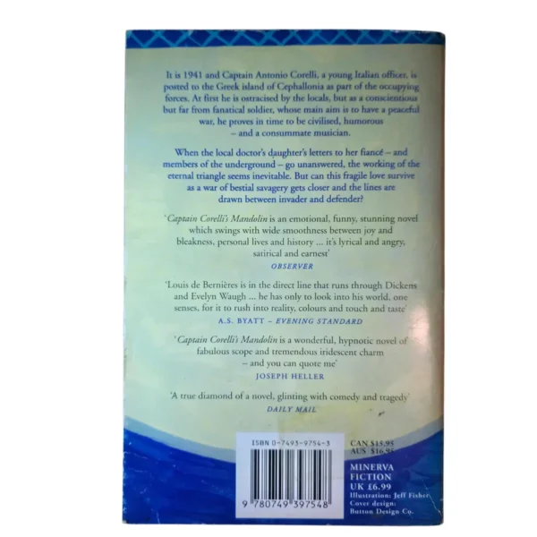 Captain Corelli's Mandolin - Louis de Bernières - Image 2