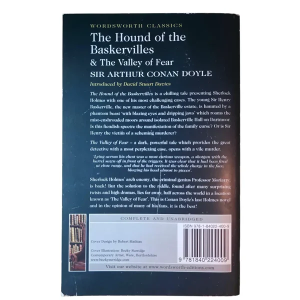 The Hound of Baskervilles & The valley of fear: 2 books in 1 - Sir Arthur Conan Doyle (2 Sherlock Holmes in one) - Image 2