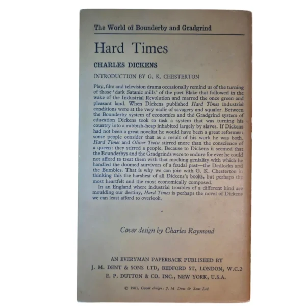 Hard Times - Charles Dickens (Vintage Paperback) - Image 2