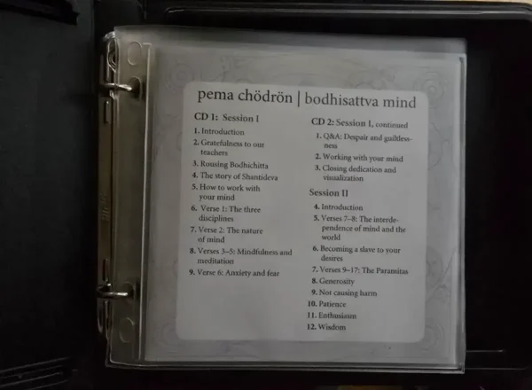 Bodhisattva Mind, the compact disc audiobook - Pema Chödrön - Image 4