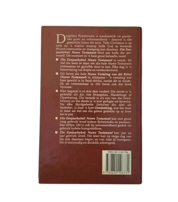 Die Eenjaarbybel: Nuwe Testament - Lees die Volledige Nuwe Testament in 365 Dae - Image 2